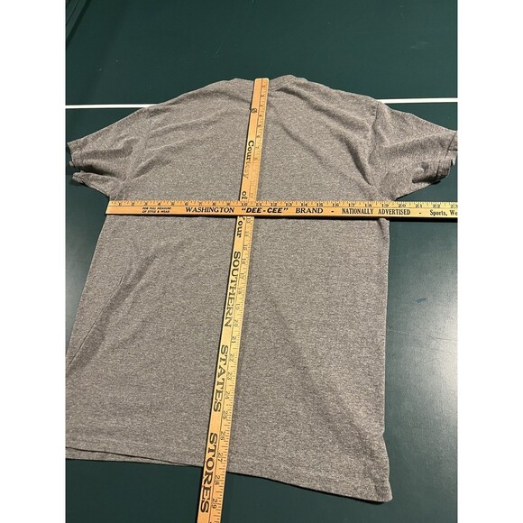 University Of Nevada Reno Wolf Pack Baseball SS Tee T-Shirt MEDIUM Gray NCAA - Picture 6 of 6